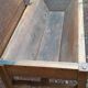 Oak kneading farm table