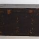 Antique Chinese Dark Colored Trunk with Floral Motifs (c.1900) #2