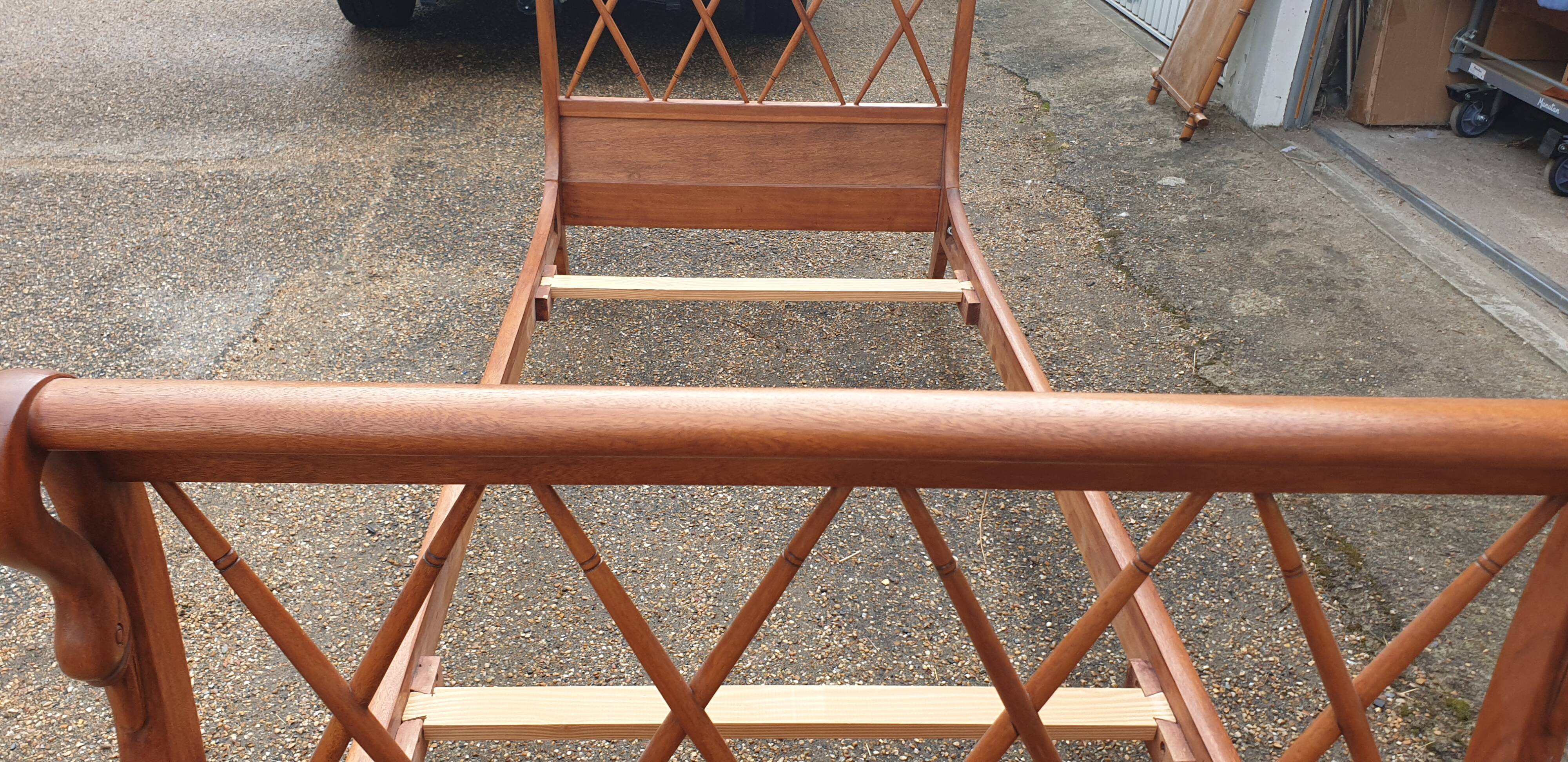 Empire style single bed from the 50s/60s