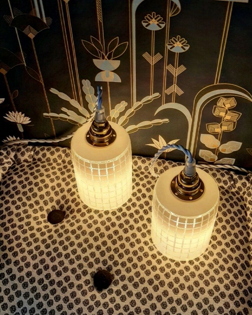 Vintage checkerboard walker