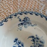 4 flat plates "thistles" from gien