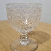 Verre a vin cuit Baccarat modèle Rohan, 1920