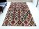 Oushak Vintage Geometric Kilim