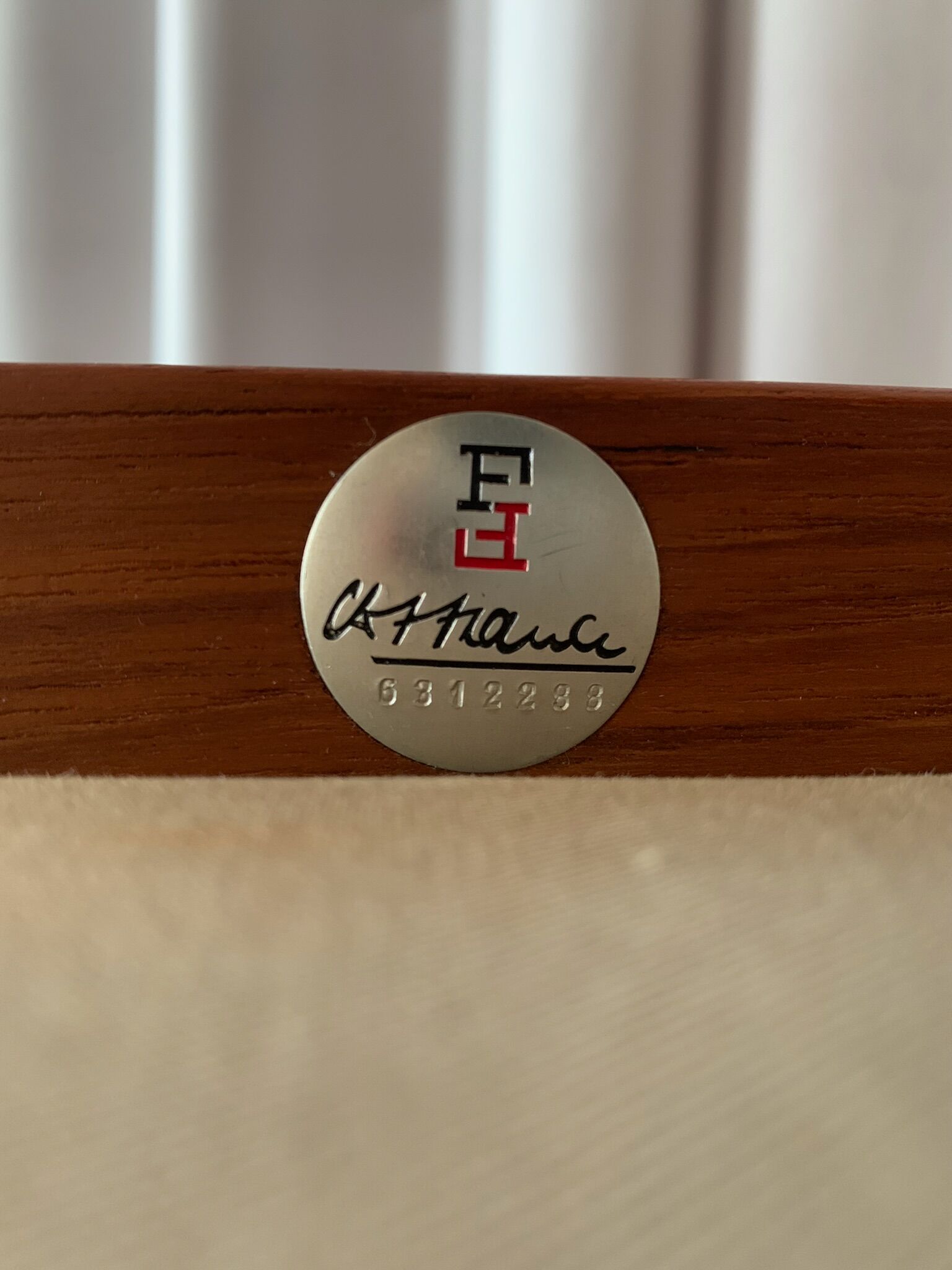 Danish teak daybed by Hvidt & Molgaard