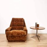 Velvet armchair from the 70s