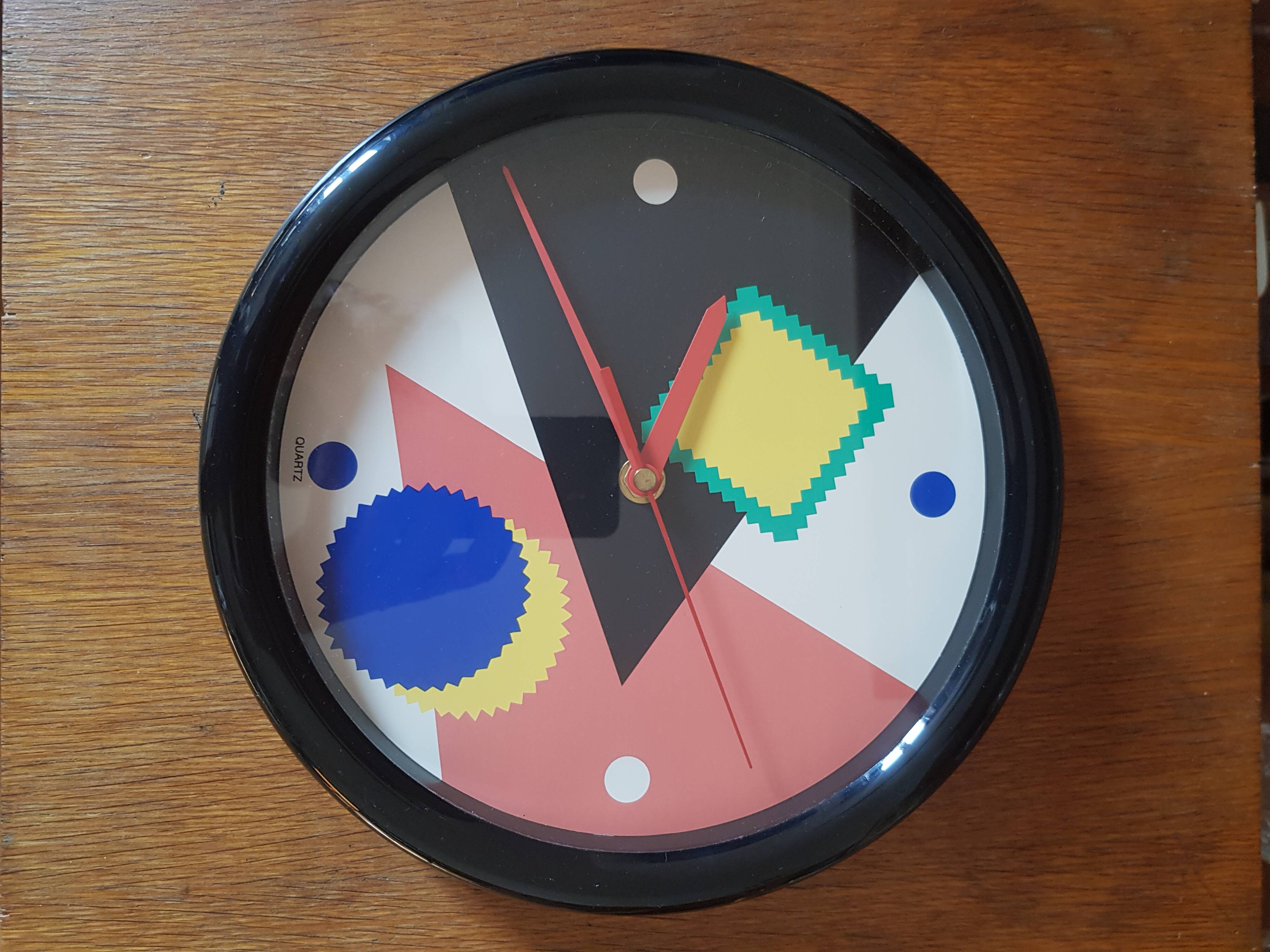 80s ikea wall clock