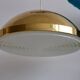 Bergboms ceiling light in brass with acrylic shade.
