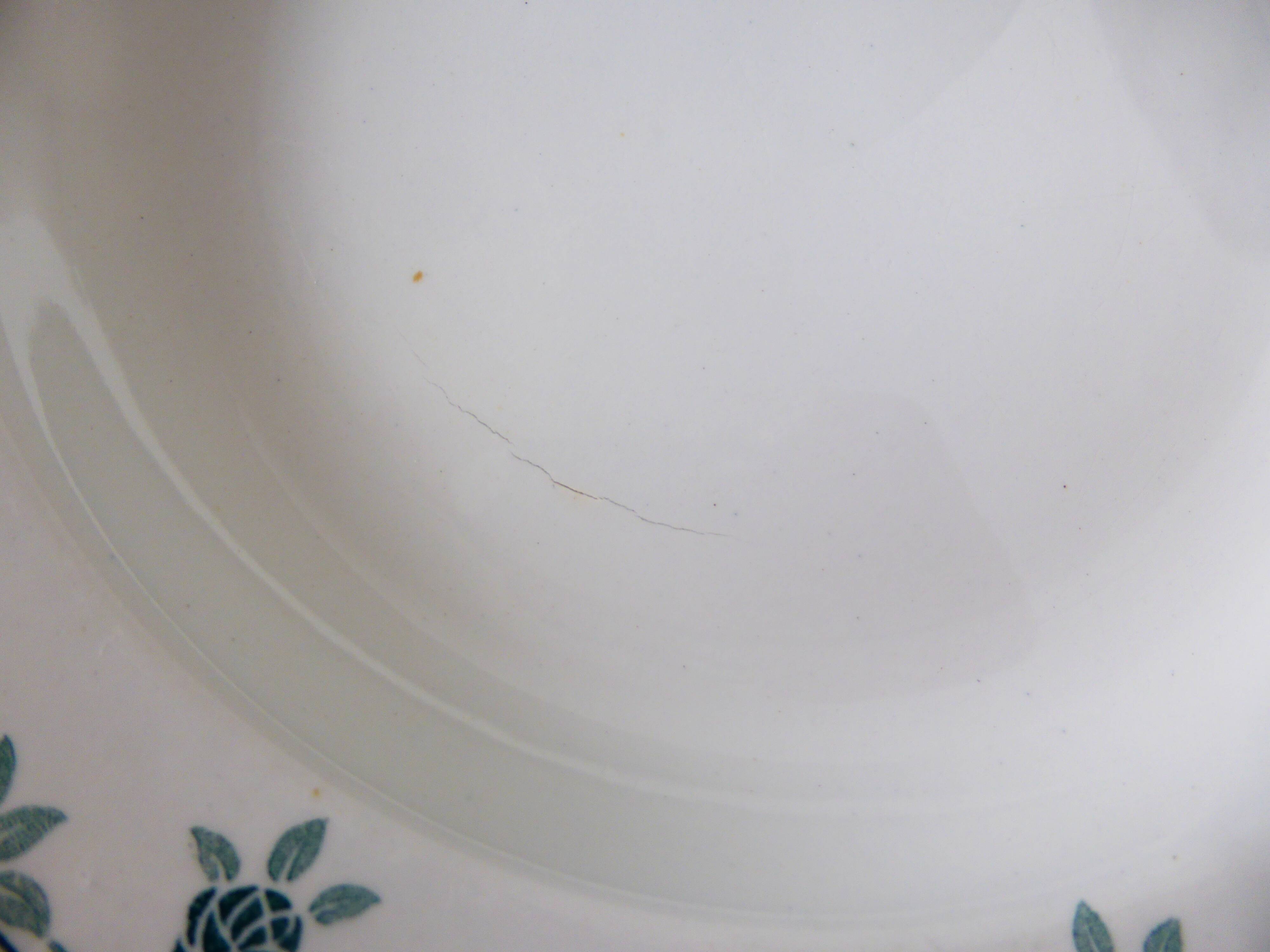 6 soup plates from St Amand and Hamage, Bleriot model 2008153