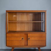 Buffet vitrine pieds compas