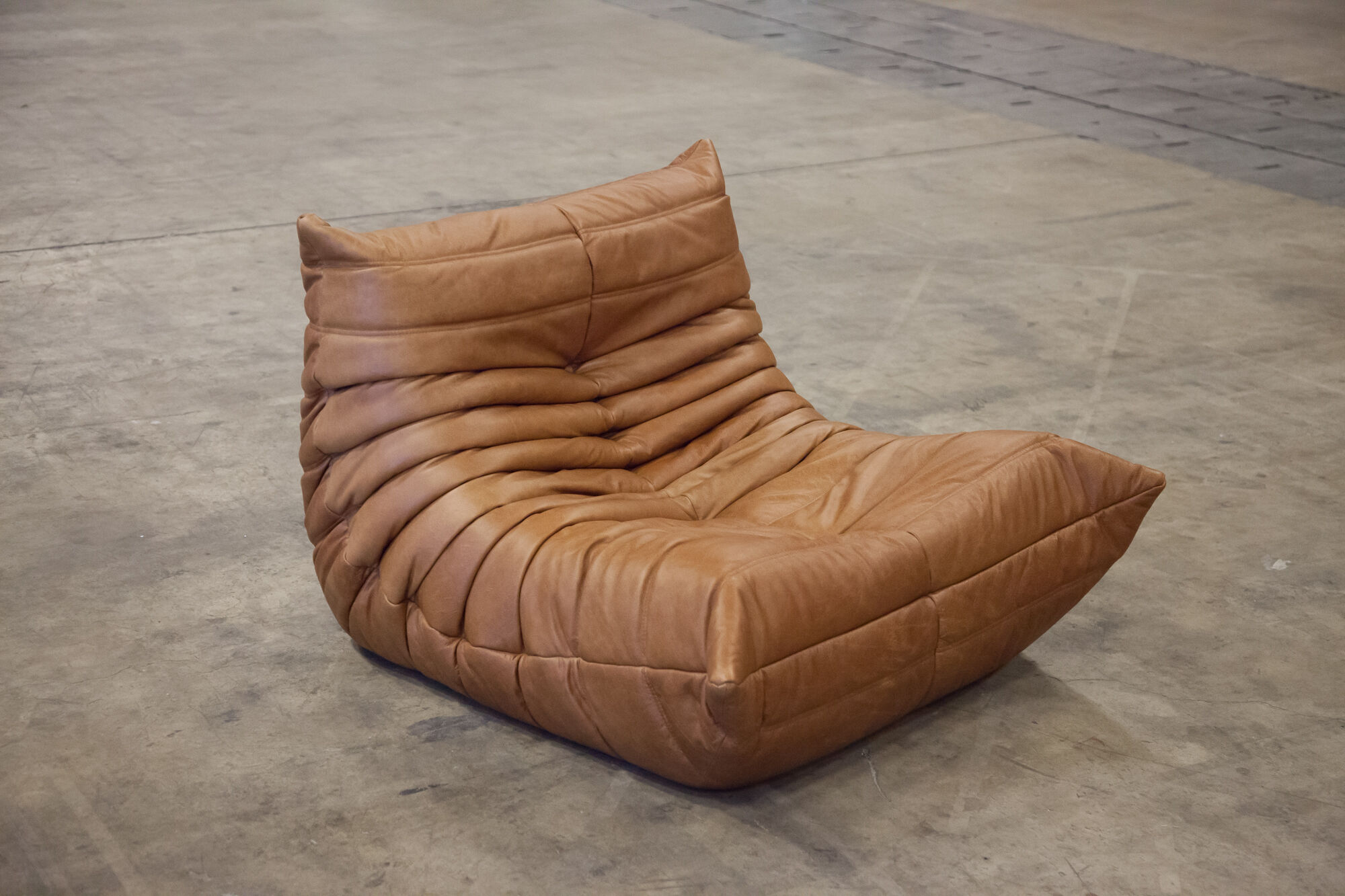 "Togo" chair leather model designed by Michel Ducaroy 1973