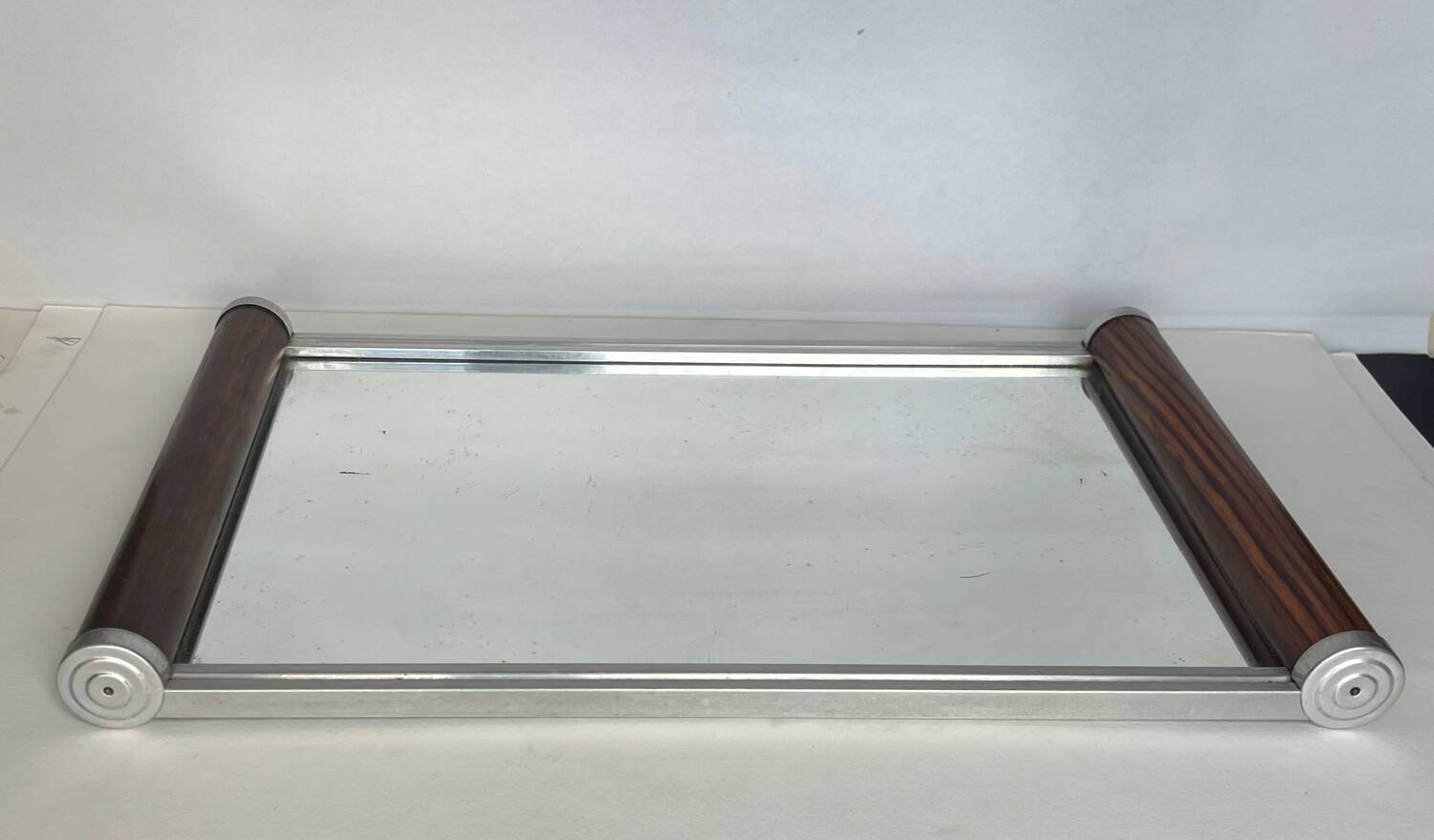 Art deco mirror tray