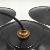 Enamelled sheet metal suspensions