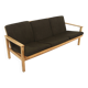 Scandinavian 3-seater oak sofa, Sweden, 1960