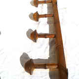 Old wooden coat holder