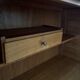 Desk / Secretary in wood from the 60s-70s