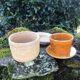 Vintage Biot Terracotta Butter Cooler: French Farmhouse Glazed Ceramic
