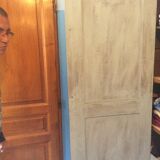 Louis Philippe period wardrobe renovated in 19th century solid oak