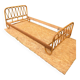 Rattan bed.