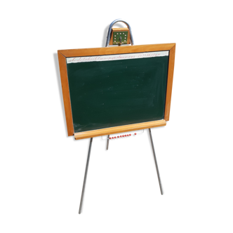 Old schoolboy painting, vintage 60s