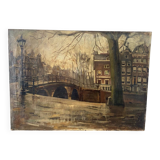 Vue d’Amsterdam signée Guildemeister