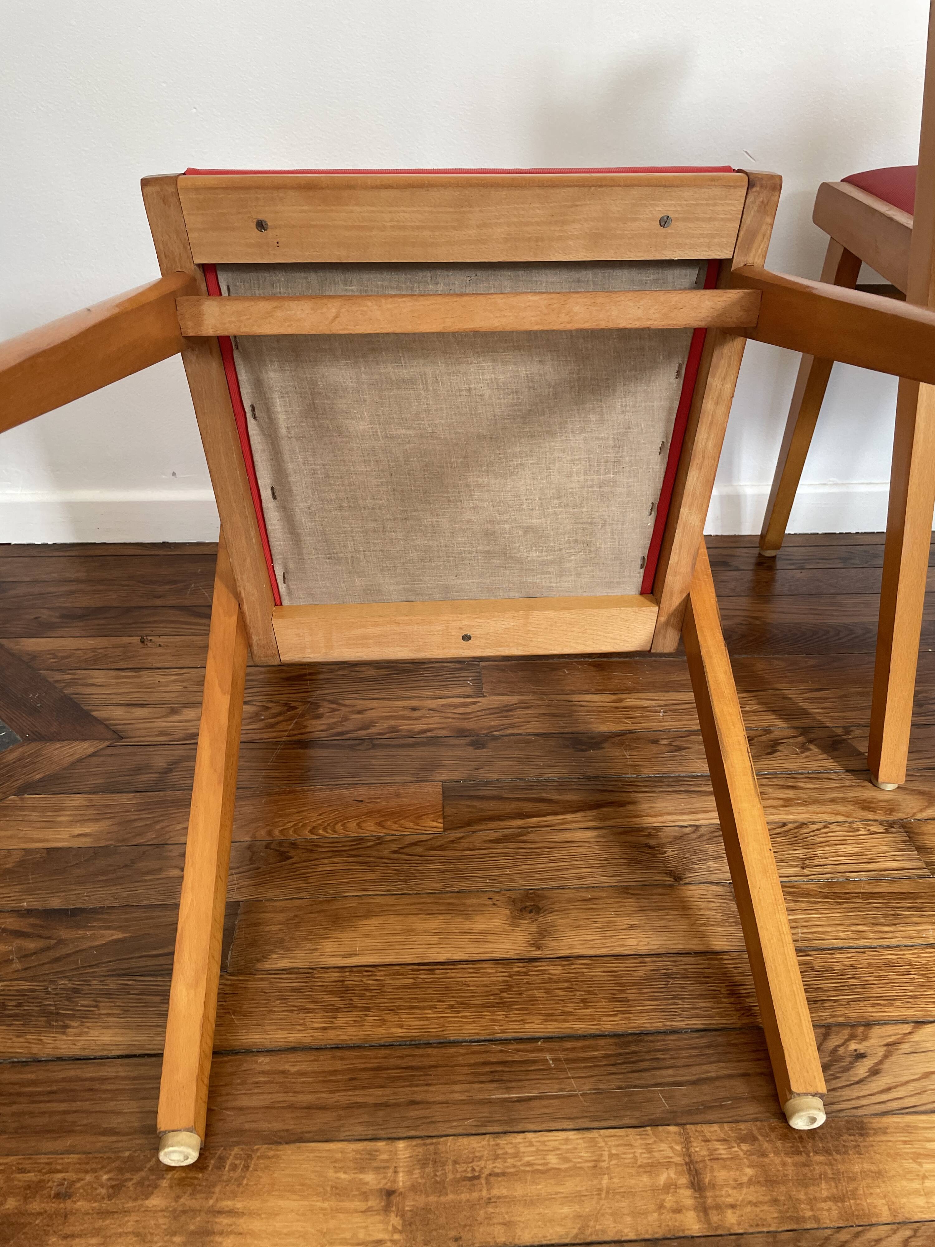 Set of 2 Vintage Armchairs