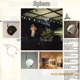 New Raak Amsterdam ball wall light