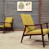 Pair of armchairs Jitona Soběslav 1960