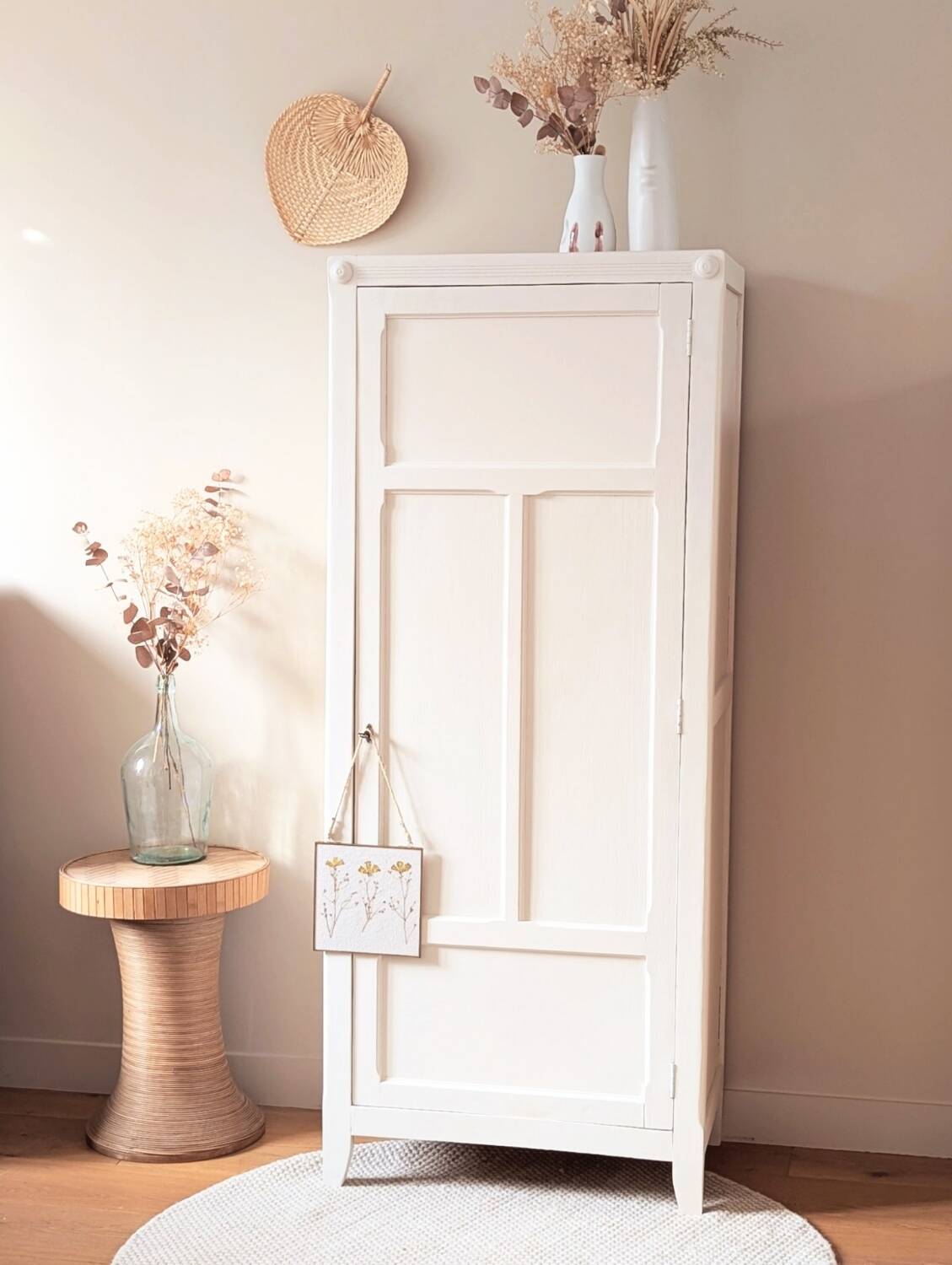 Renovated vintage Parisian bonnet wardrobe