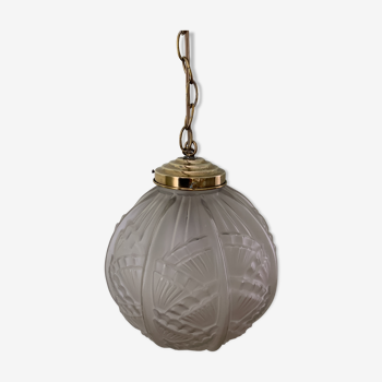 Suspension boulle en verre