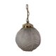 Glass bolt hanging lamp