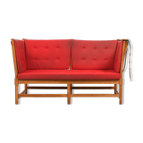 Early prod. Børge Mogensen "Tremme" sofa model 1789