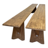 Pair of 3m farm benches