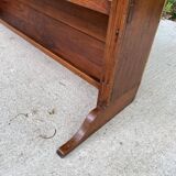 19th century solid oak wood dresser ladder