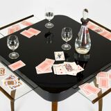 Restored Art Deco H259 Game Table by Jindřich Halabala for Up Zavody, 1930s