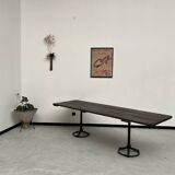 Grande table en bois ancienne esprit industriel