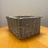 White grey baskets