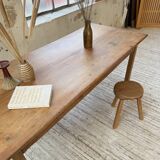 Table de ferme en cerisier
