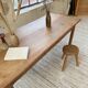 Cherry farmhouse table 1m8