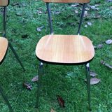 3 chairs in formica