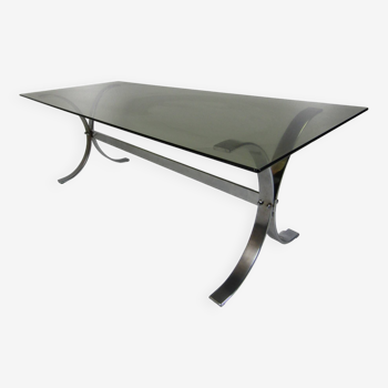 Grande table basse rectangulaire Space Age