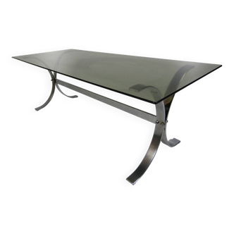 Grande table basse rectangulaire Space Age