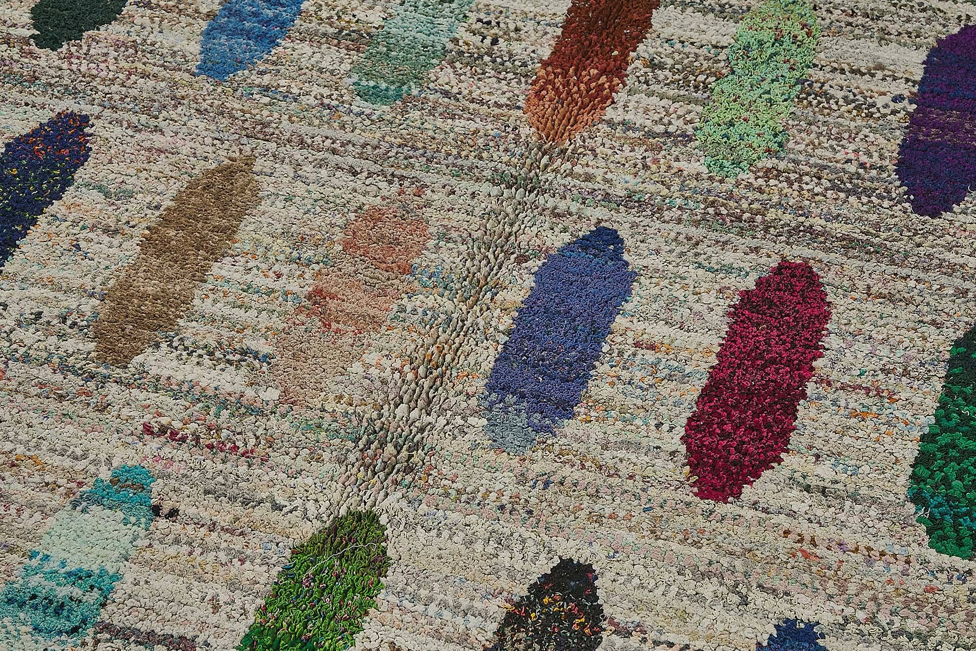 Handwoven Turkish Recycled Boho Rug 170 cm x 248 cm