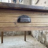 Table de ferme chêne 140 cm