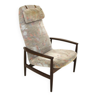 Scandinavian beech armchair, Sweden, 1960
