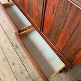 Enfilade Scandinavian bar rosewood of Rio vintage