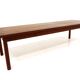 Banc minimaliste en teck Suède 1960