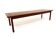 Banc minimaliste en teck Suède 1960