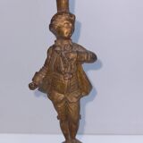 Regulate candlesticks - Pair of Louis XV characters