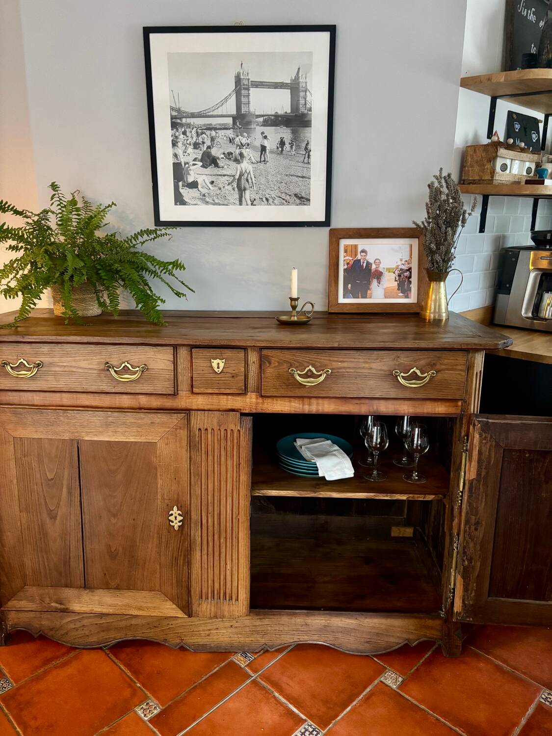 Superbe Buffet en chêne massif