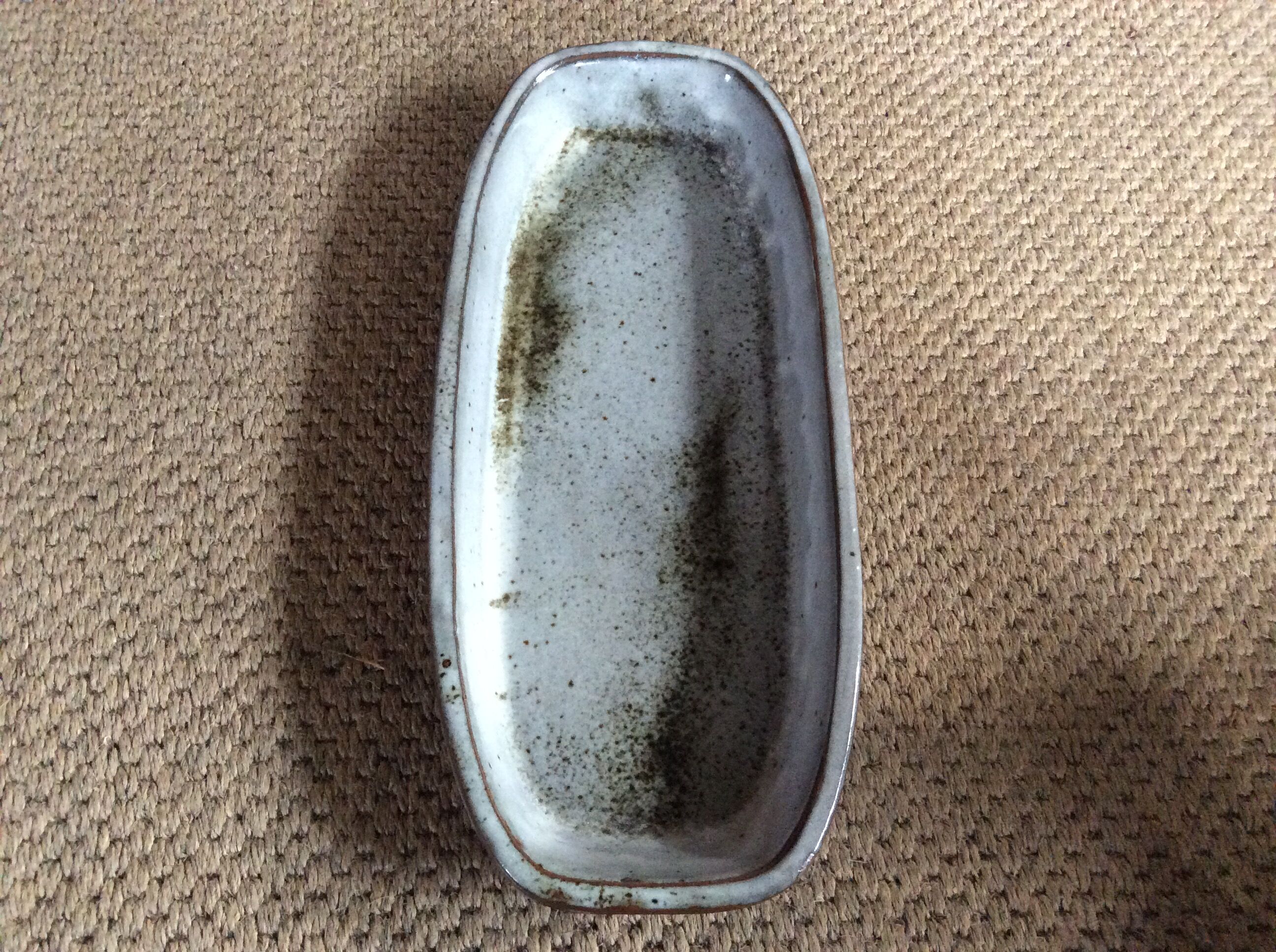 Plat en grès